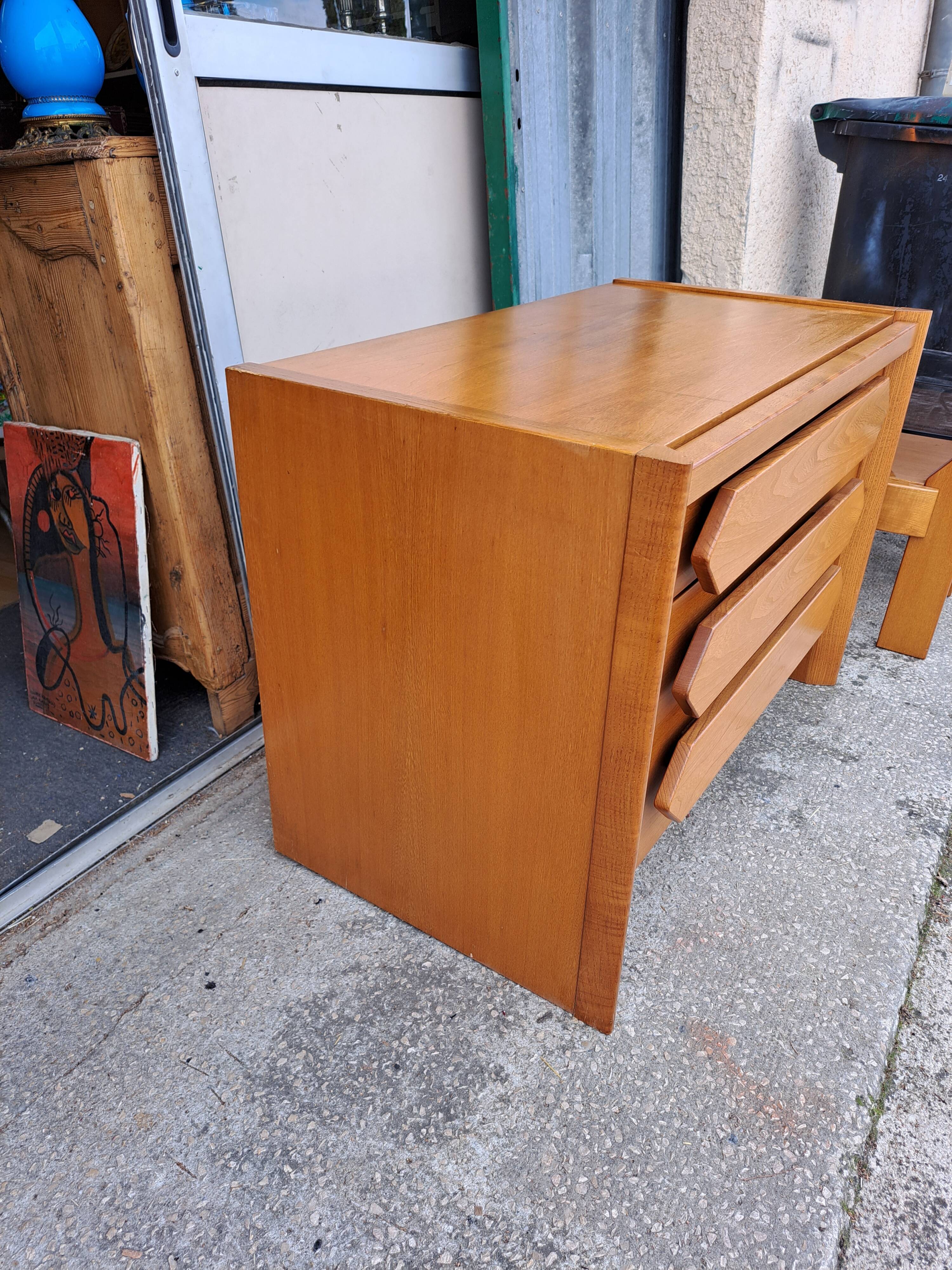 Commode vintage en orme Maison Regain