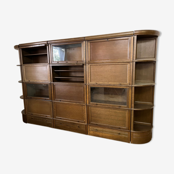 Modular library cabinet MD