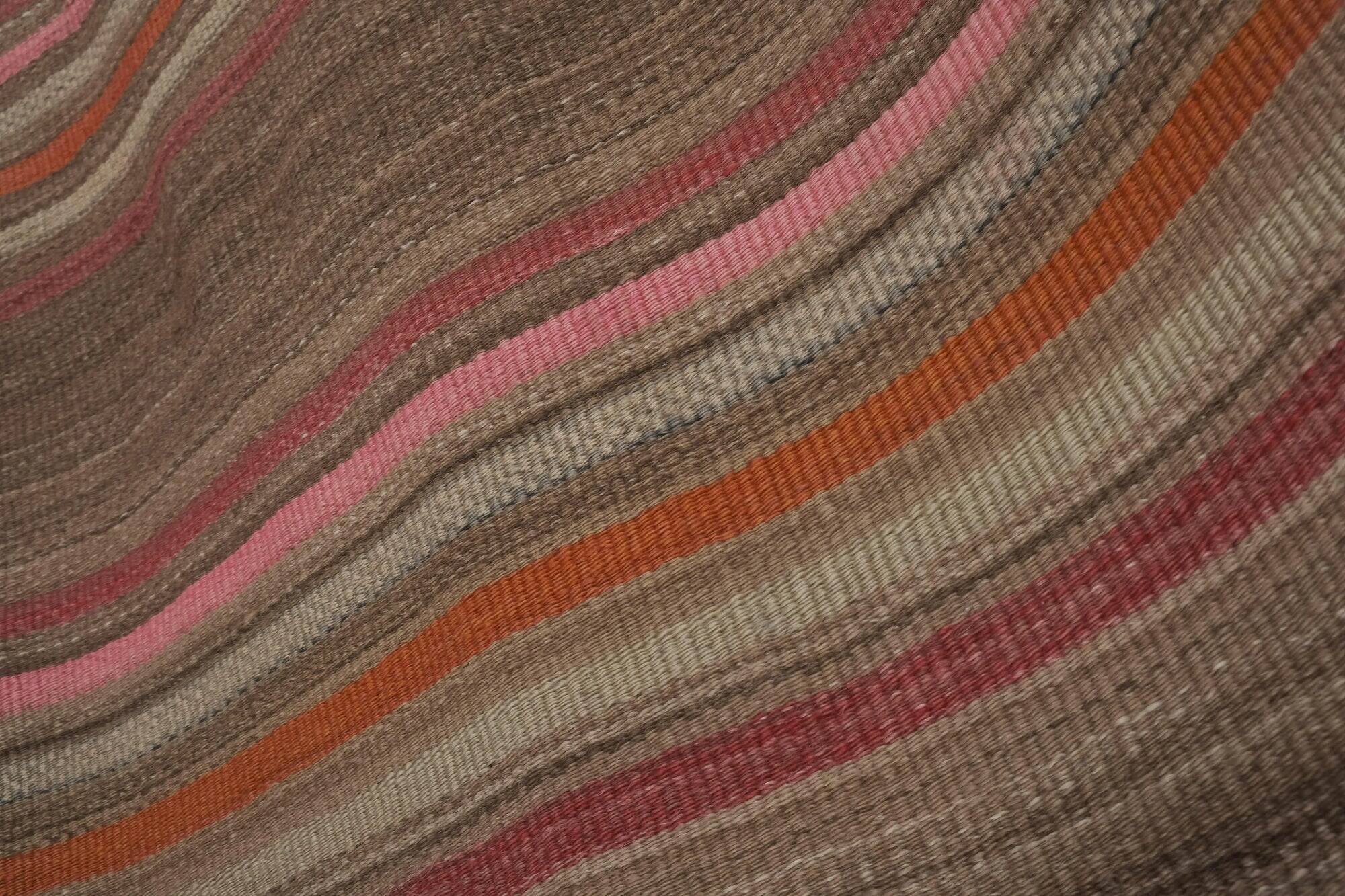 Vintage Turkish hallway rug 68x566 cm