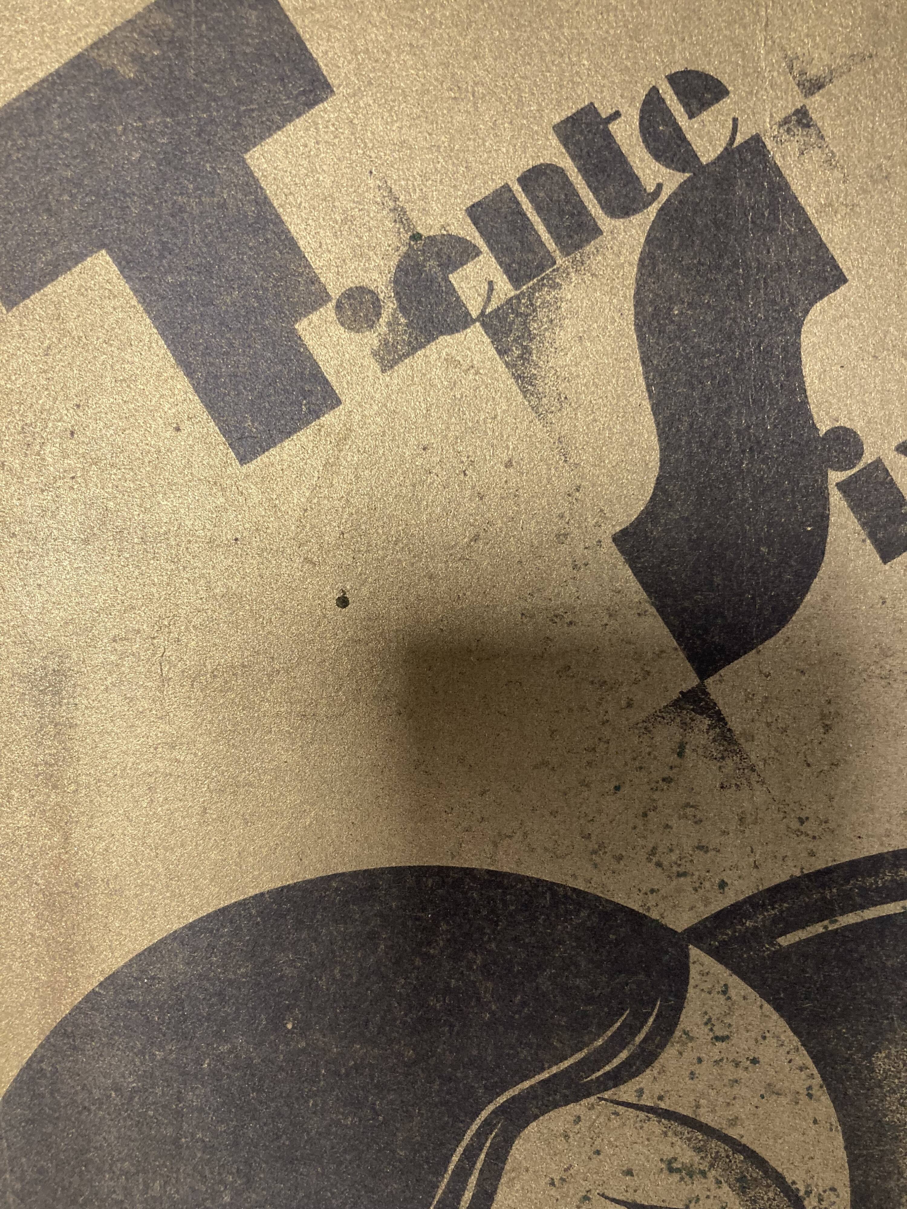 Art Deco advertisement from 1920