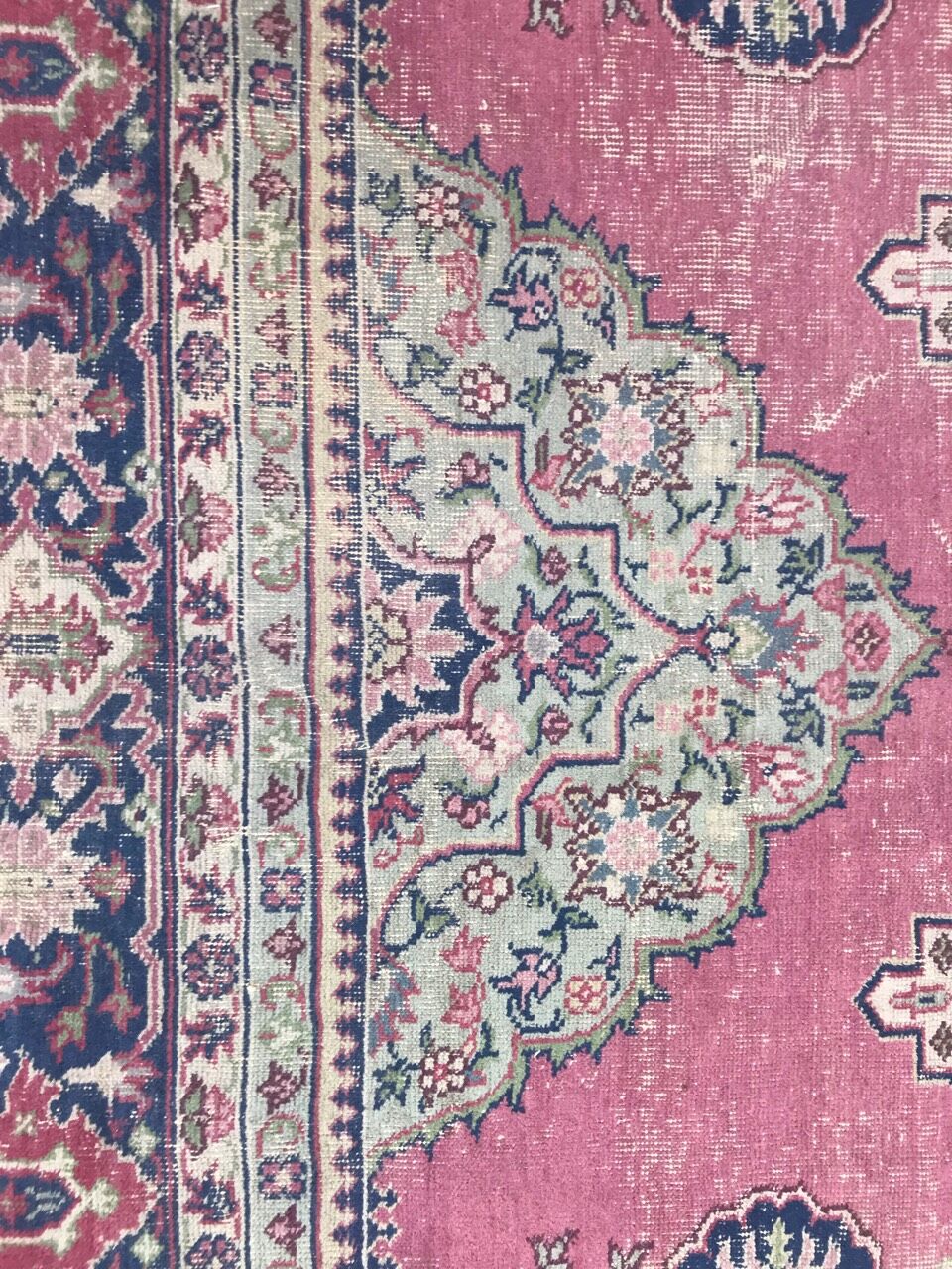 Turkish carpet former Sparta handmade 273 x 390 cm