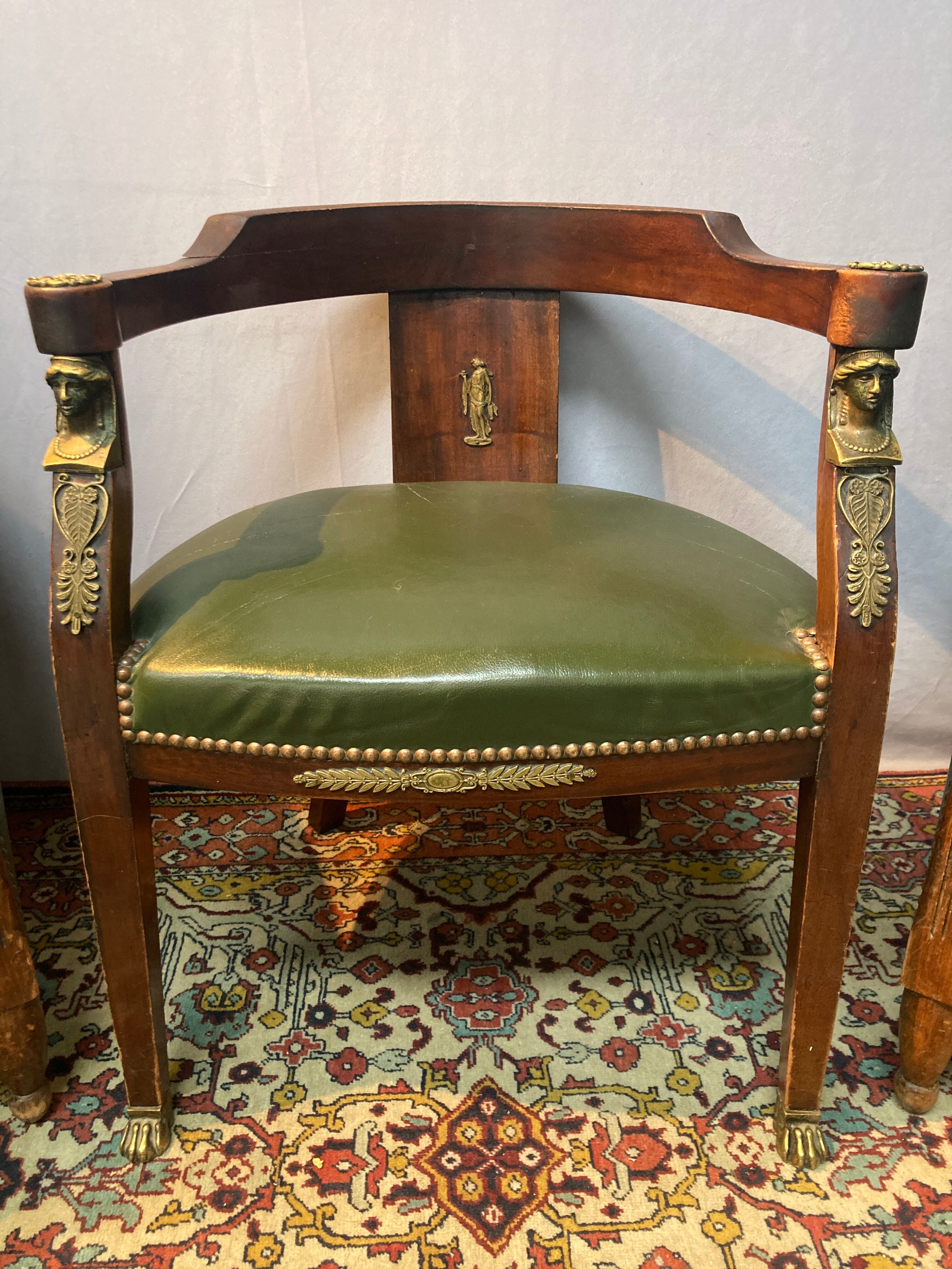 Office chairs and pair of convertibles