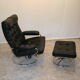 Vintage leather armchair