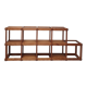 Modular shelf in solid pine 80s