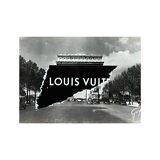 Louis - Collage on postcard