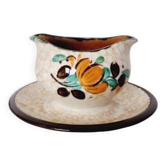 Vintage sauce boat Boch La Louvière Corfu Collection from the 60s