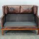 Jørgen Kastholm JK 922 Vagon Buffalo Leather Sofa Denmark