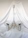 5-branched chandelier by Sciolari, Italy, space age, 1970