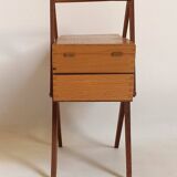 Little worker with compass feet from the 1960s Height 41 cm