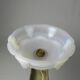 Art Deco wall lamp in opalescent glass, 1930s