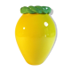 Yellow ceramic vase