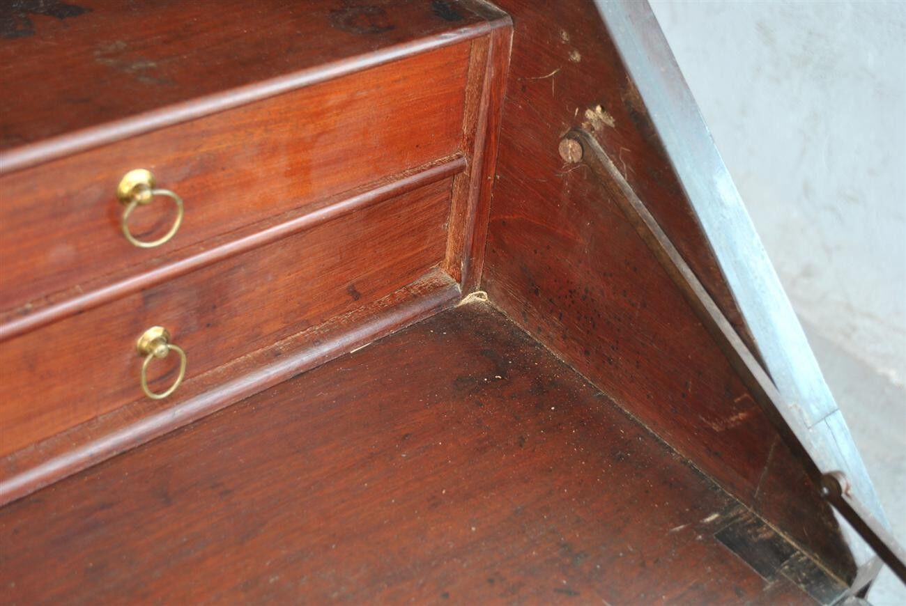 Secretary of slope of time style Directoire mahogany 18th