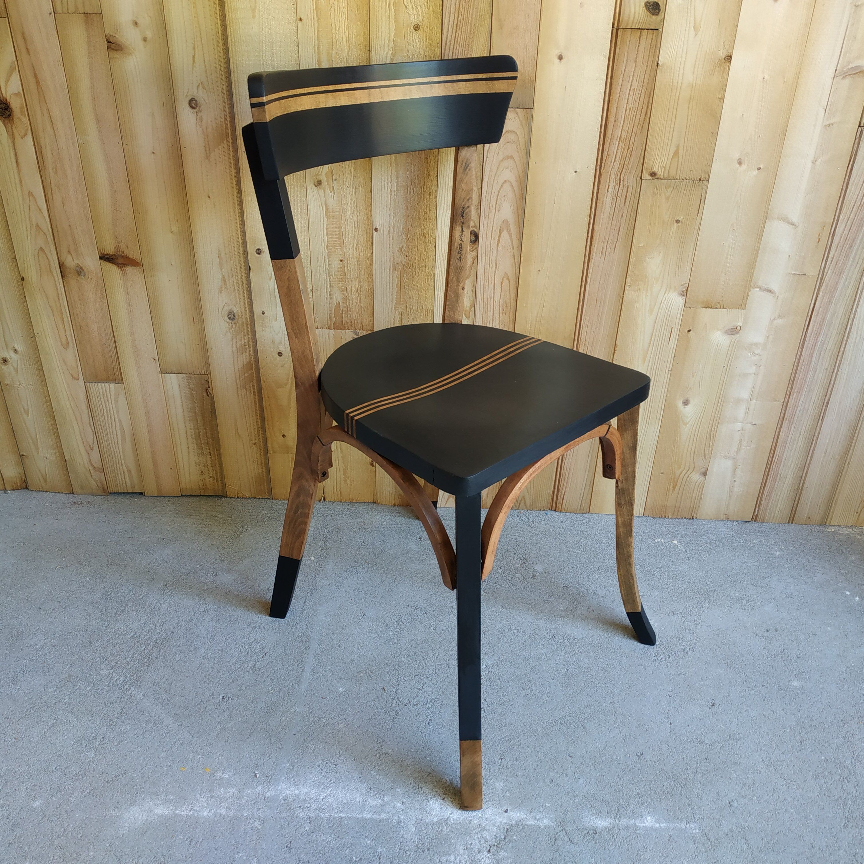Pair of bistro chairs