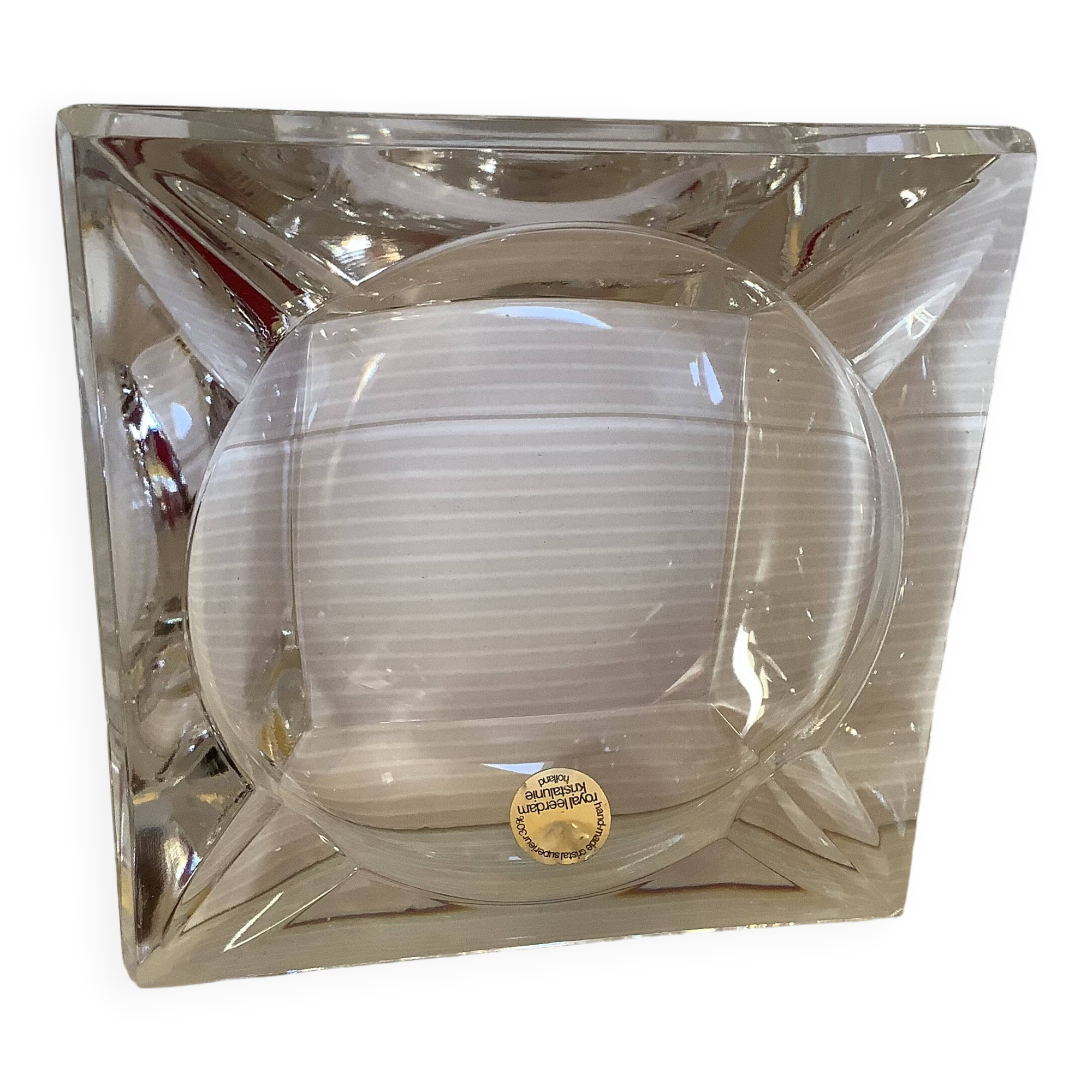 Holland Crystal Ashtray