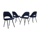 4 chairs "conference" by Eero Saarinen knoll international 1960's