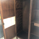 Wardrobe half wardrobe and old oak shelves