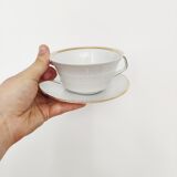 6 cups and tea saucers