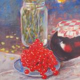 Oil painting still life