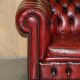 Vintage leather Chesterfield sofa
