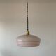 Pink Clichy glass pendant lamp
