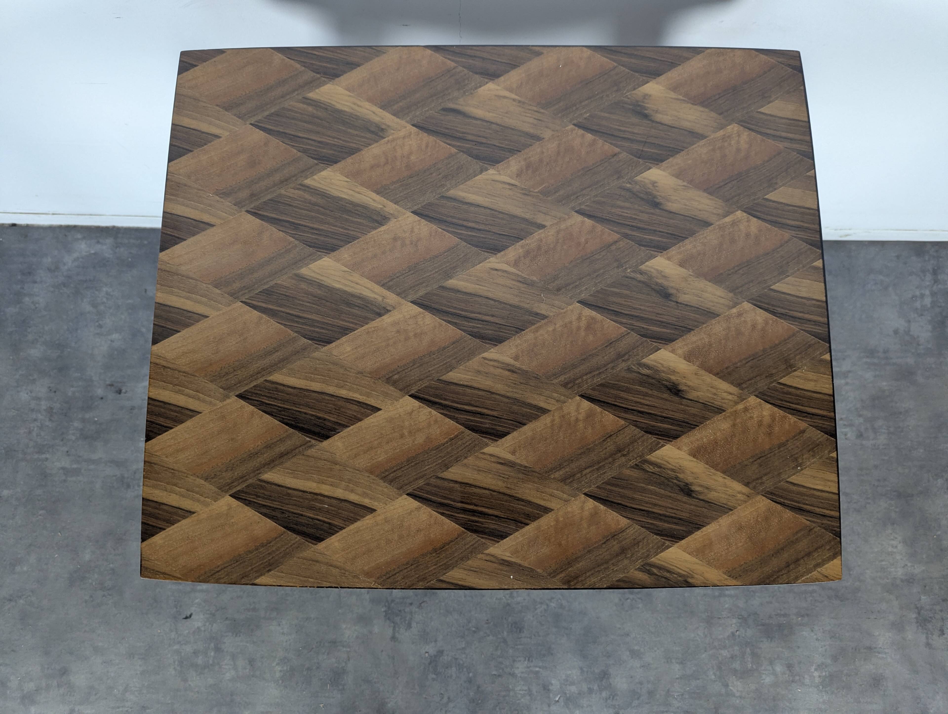 Italian dessert in marquetry from the 1950s
