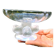 Lalique France. superb empty pocket cup on bird stand