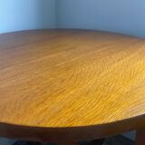 Art Deco oak coffee table from the 40s and 50s