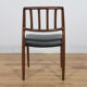 Chairs model No. 83 by Niels O. Møller for J.L. Møllers Møbelfabrik