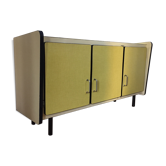 Yellow formica sideboard
