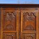 Solid oak wardrobe, Renaissance style