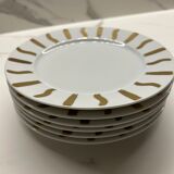 Serice dessert 6 plates and 6 cups asa selection