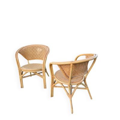 Fauteuils en rotin