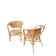Rattan armchairs