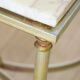 Table basse marbre années 60