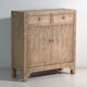 Antique pine sideboard with two drawers and two doors – China, circa 1930