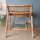 Rattan armchair 60s