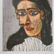 Pablo PICASSO: Portrait of a woman - Signed Lithograph, 1977