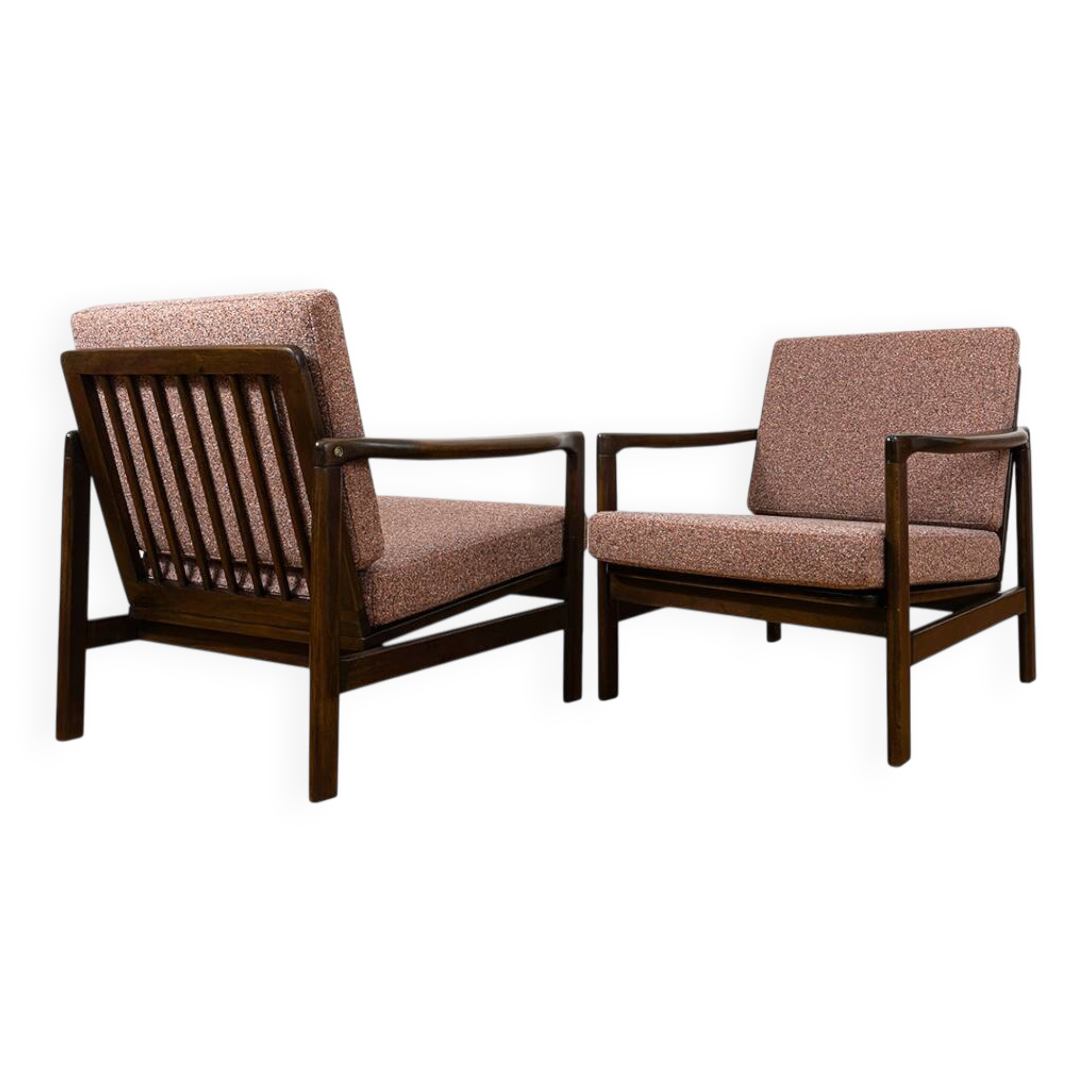 Fauteuils par Zenon Bączyk, années 60