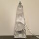 Lamp "Cratères" crystal Daum, circa 1960