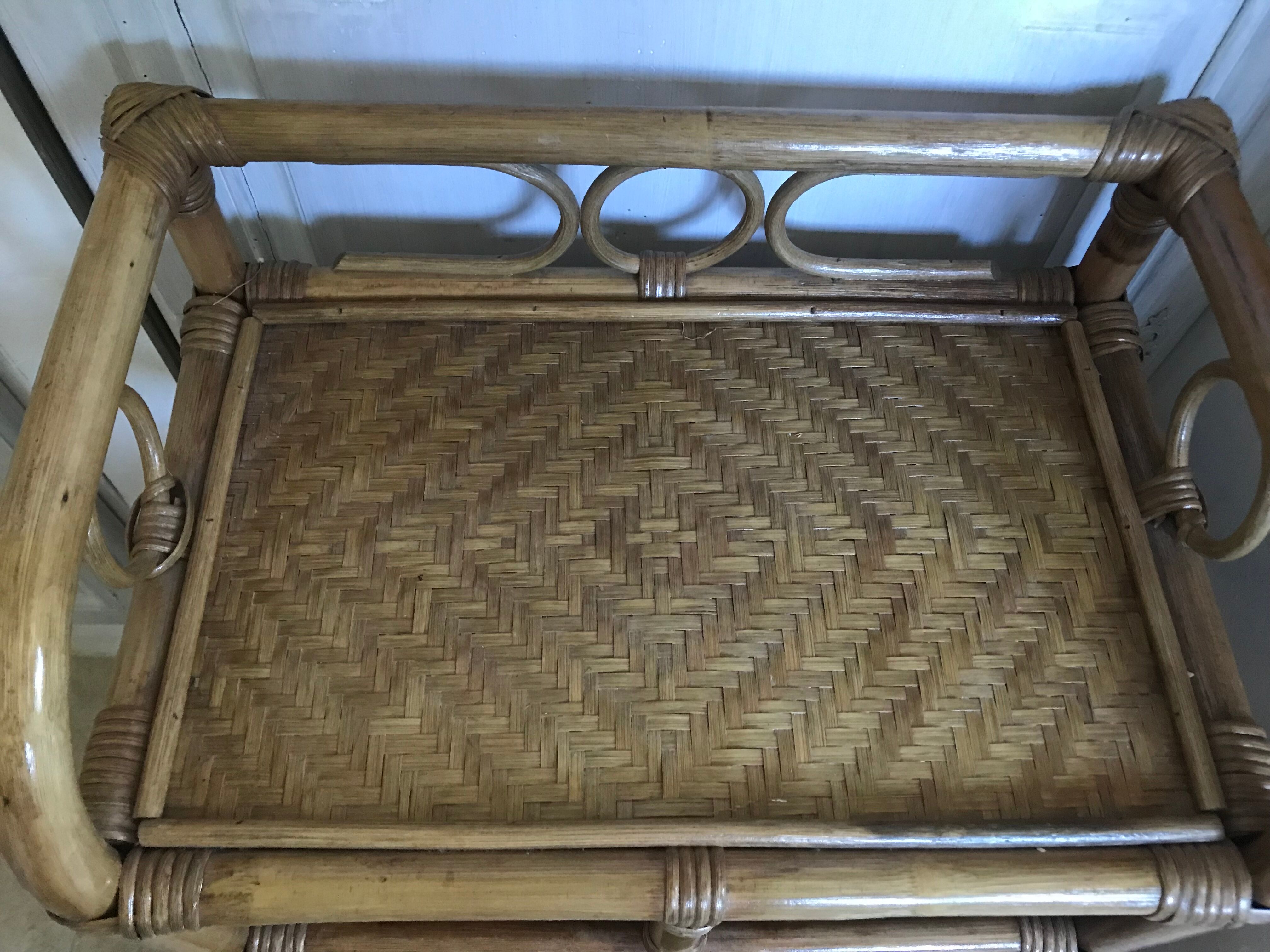 Vintage rattan clother