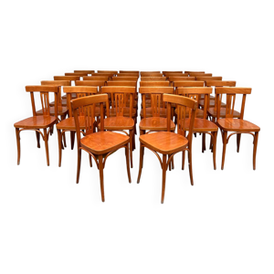 Série de 32 chaises - bistrot