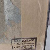 Old painting / print / engraving / lithograph, Georges Pierre Guinegaul