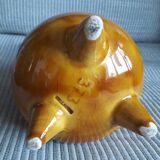 Vallauris ceramic tripod vase