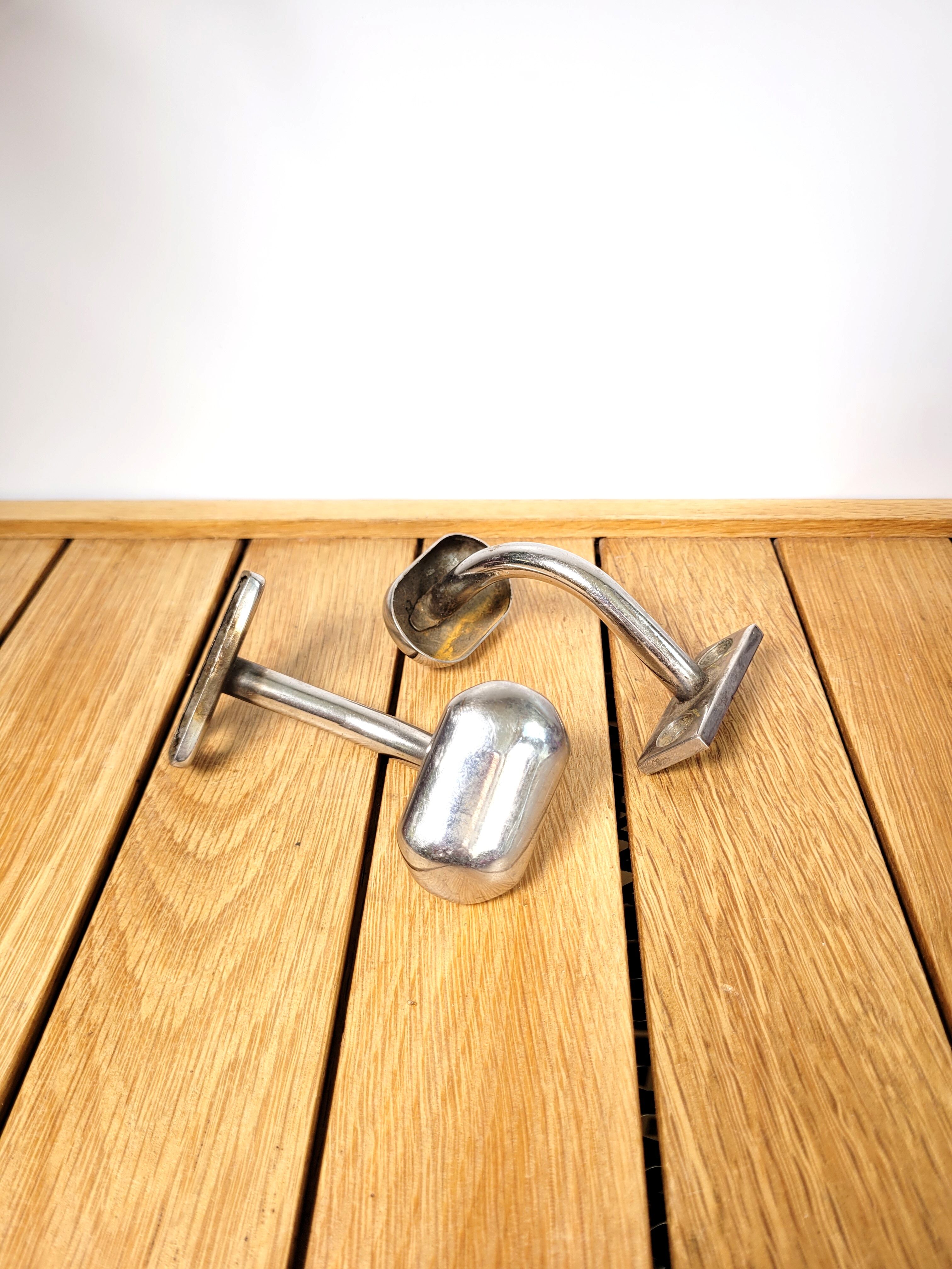 Pair of old sncf hooks 3