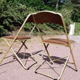 Set of 4 folding chairs