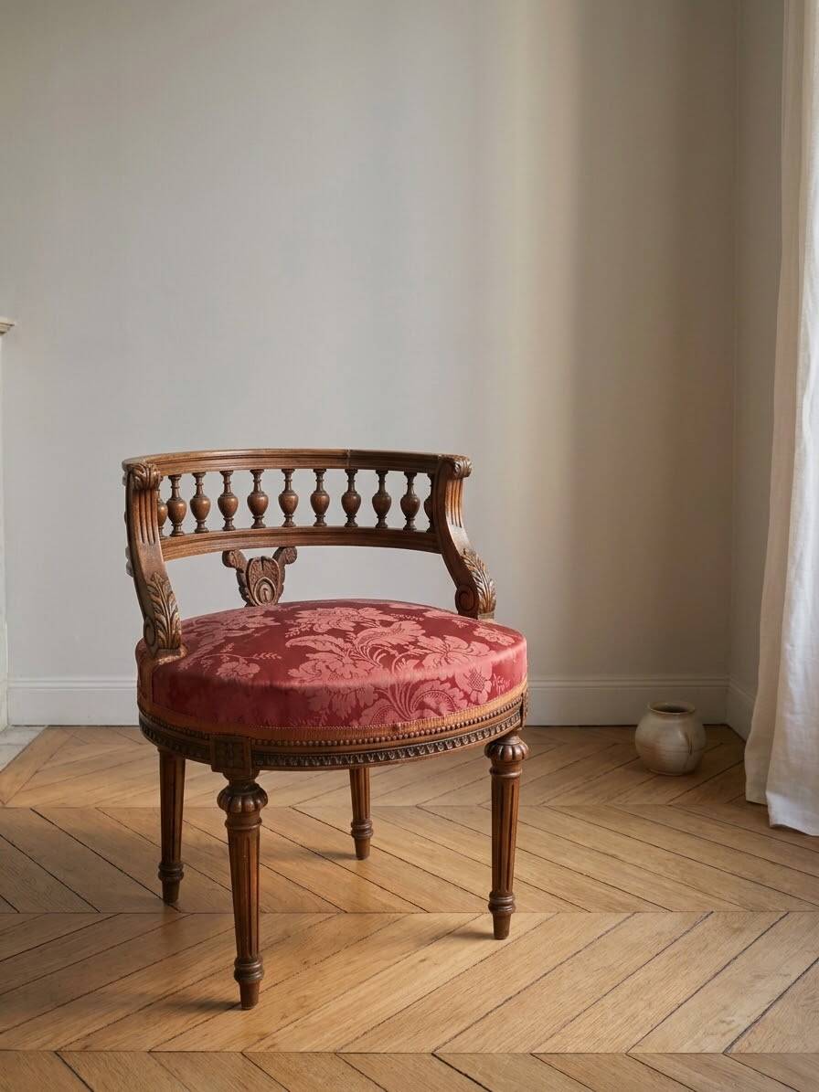 Louis XVI style office chair