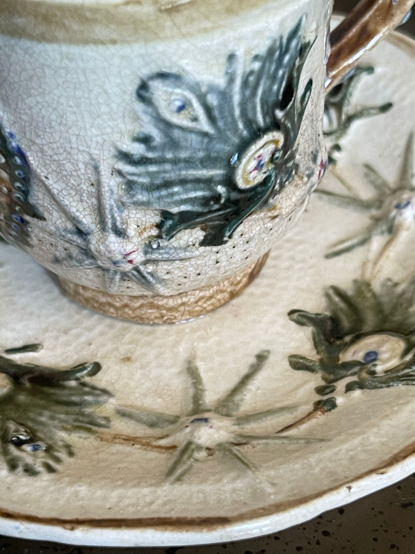 Tasses à café Wasmuël XIXeme