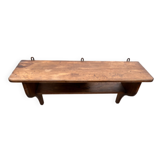 Wooden shelf