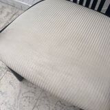 Chaise design en bois noir