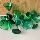 Vintage foot glasses